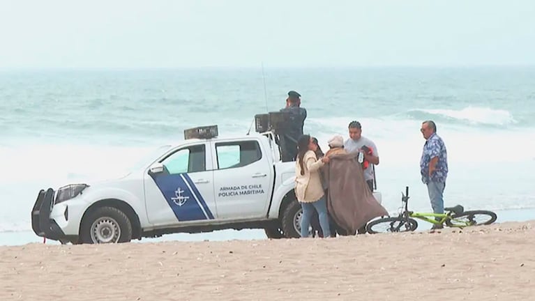 Durante una semana se realizó una intensa búsqueda en el mar.
