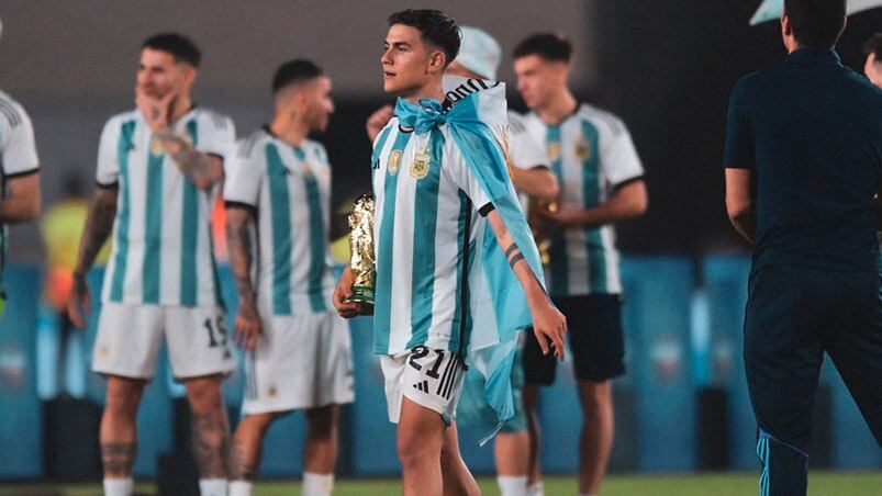 Dybala abrió su corazón después del triunfo ante Panamá.