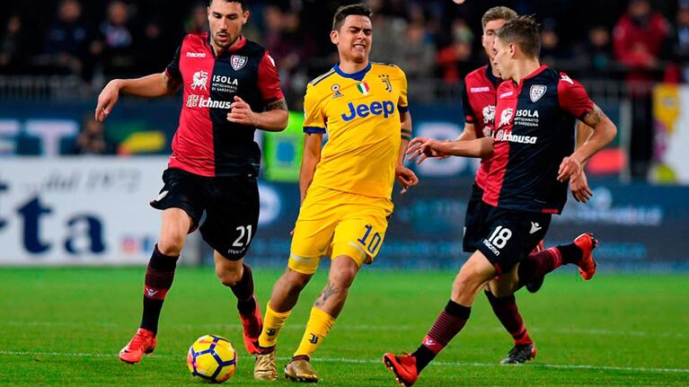 Dybala arrancó el 2018 con el pie izquierdo.