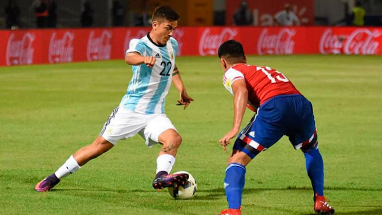 Dybala asoma como una fija en el equipo para enfrentar a Chile y Bolivia.