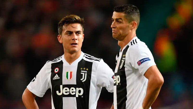 Dybala bajó el nivel al lado de CR7 y buscaría nuevo club.