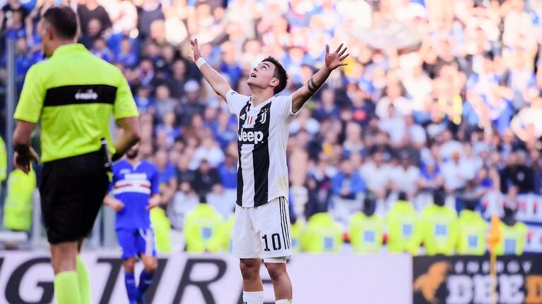 Dybala cerró un buen año con la Juve.