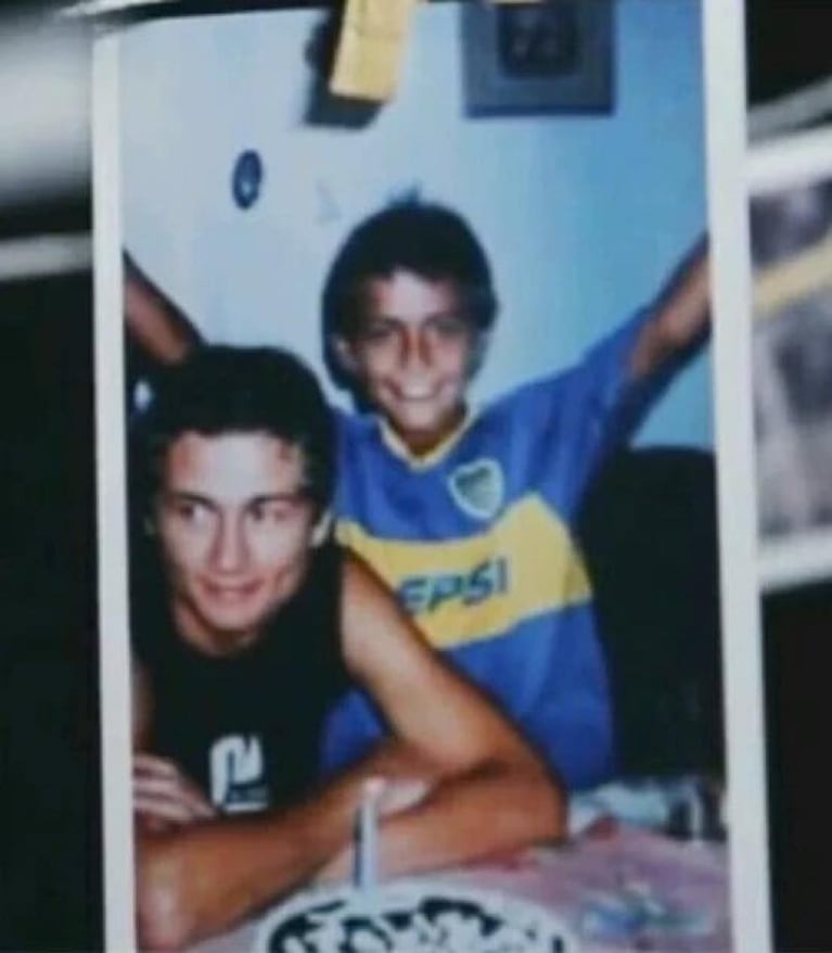 Dybala con la camiseta de Boca.