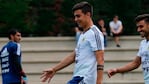 Dybala entrena y se divierte con la Selección.