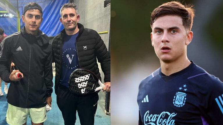 Dybala está en Córdoba y fue a jugar al pádel en Villa Allende.