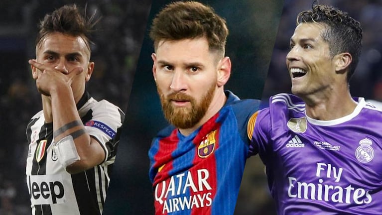 Dybala, Messi y Ronaldo vuelven a luchar por su sueño.