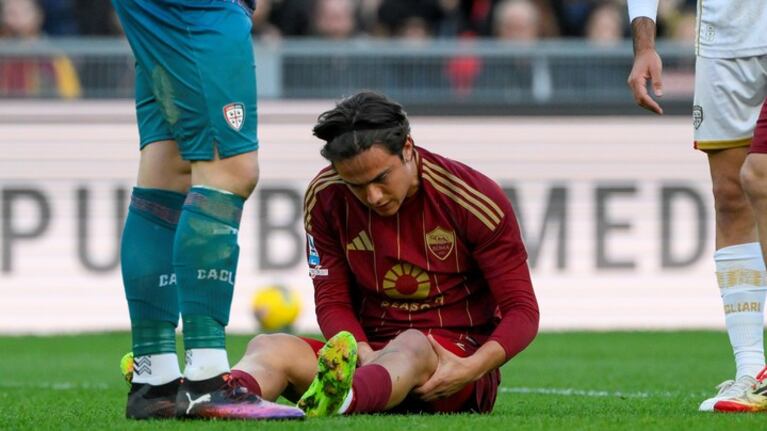 Dybala salió de la cancha con lágrimas en los ojos.