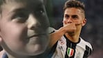 Dybala se acordó de su gol en el Fútbol Infantil de El Doce, en 2004.