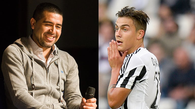 Dybala tiene de ídolo a Román, y el ídolo de Boca lo elogió a full.