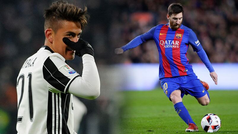 Dybala y Messi, protagonistas de las tapas de los diarios europeos.