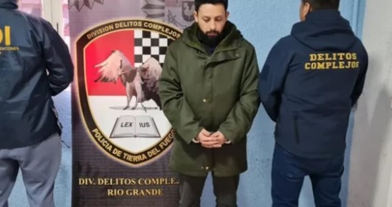 E docente fue detenido en Tierra del Fuego.
