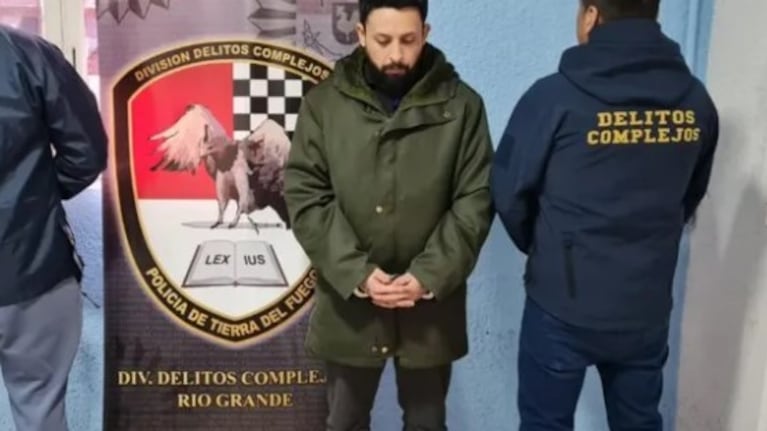 E docente fue detenido en Tierra del Fuego.