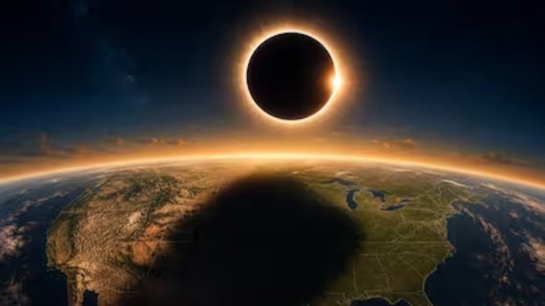 Eclipse solar total: por qué no puede verse en Argentina y cómo seguirlo en vivo