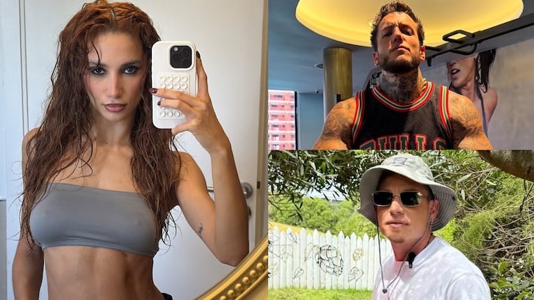 Ecos del escándalo entre Melody Luz, Santiago del Azar y Alex Caniggia.