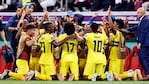 Ecuador festejó en el partido inaugural.