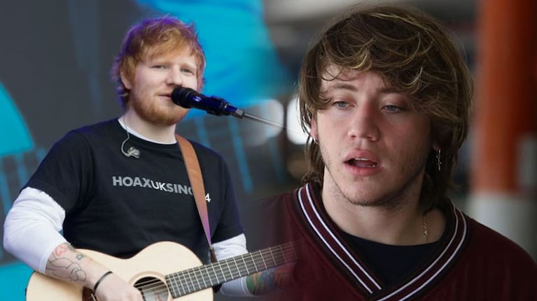 Ed Sheeran y Paulo Londra se divierten en Londres.