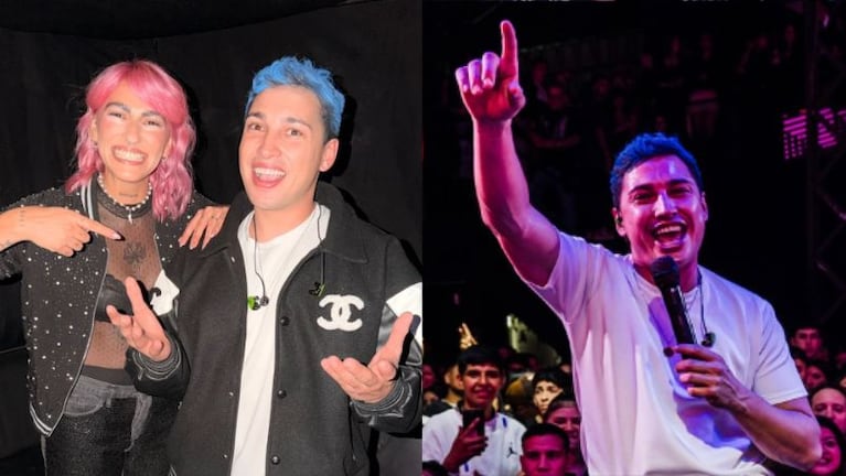 ede Herrera se tiñó el pelo de celeste para celebrar el título de Belgrano.