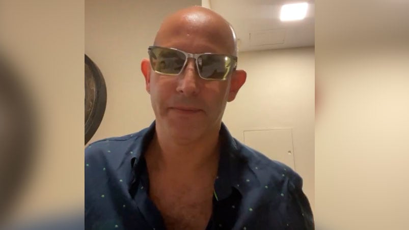 Edgar Adhemar Bacchiani realizó un live en Instagram.