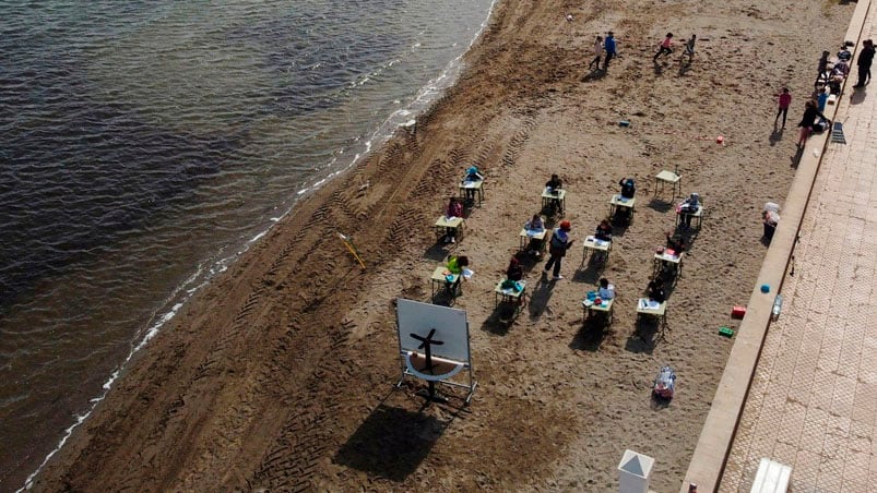 Educación al aire libre, la idea que surgió en una región española. 