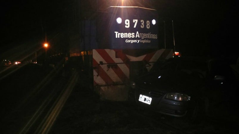 El accidente alarmó a los vecinos de barrio El Palmar.