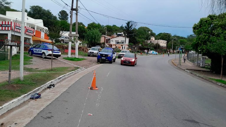 El accidente de Agua de Oro fue a las 8 de la mañana.