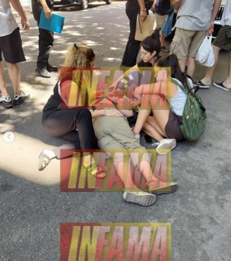 El accidente de Marta Fort (Foto: Instagram / infama)