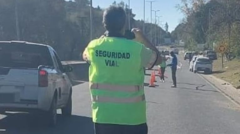 El accidente en la ruta E-53.