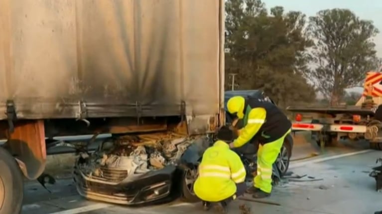 El accidente fatal fue en la autopista Córdoba-Rosario, a la altura de Cañada de Gómez (Santa Fe).