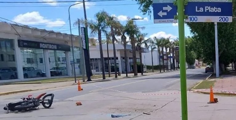 El accidente fatal (Gentileza Villa María Vivo)