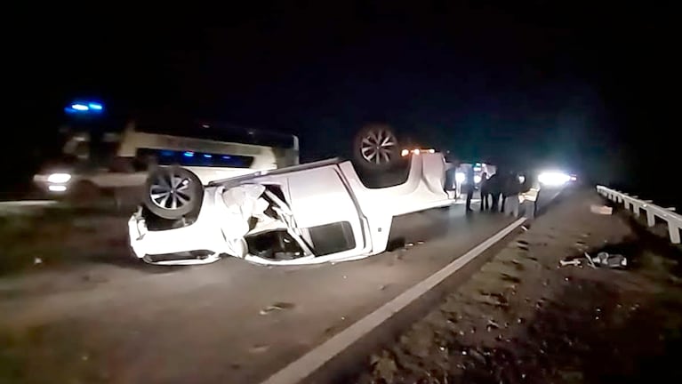 El accidente fatal ocurrió a la altura de Ceibas, en Entre Ríos.