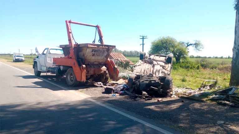El accidente fatal ocurrió en la ruta 158.