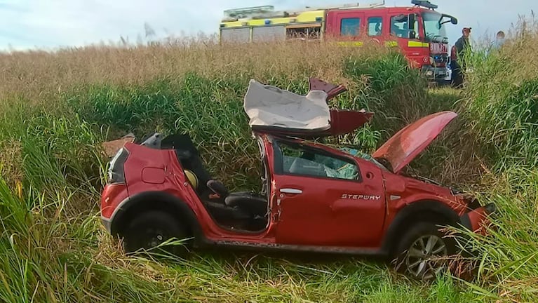 El accidente fatal ocurrió en la ruta 30 entre Achiras y Río Cuarto.