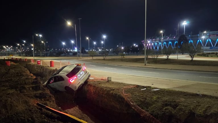 El accidente ocurrió alrededor de las 5 de la madrugada.