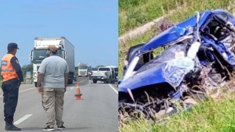 El accidente ocurrió el jueves al mediodía en una ruta de Santiago del Estero.