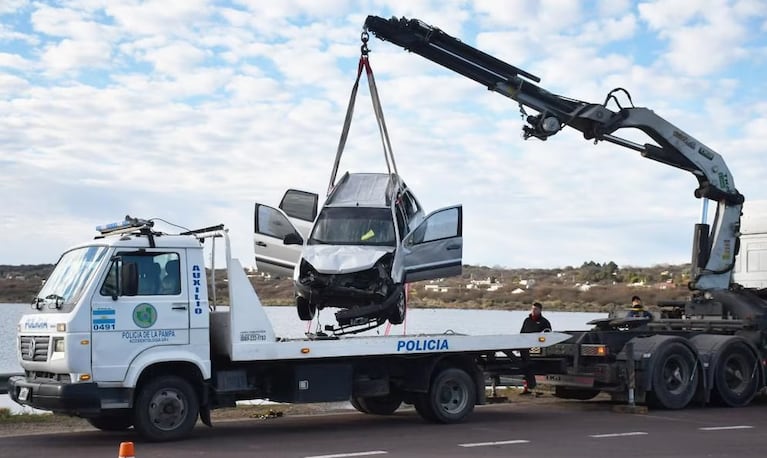 El accidente ocurrió el lunes pasado en la provincia de La Pampa.