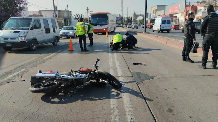 El accidente ocurrió en barrio Empalme de Córdoba.