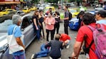 El accidente ocurrió en bv. San Juan y Cañada. / Foto: gentileza @leoguevara80.