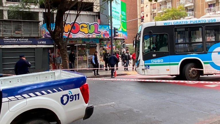 El accidente ocurrió en Chacabuco e Illia.