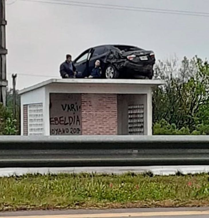 El accidente ocurrió en Colonia Hughes, Entre Ríos, y no hubo muertos.