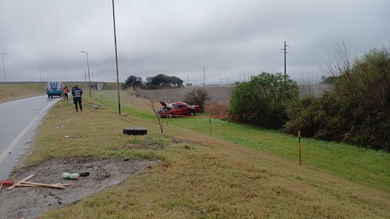 El accidente ocurrió en el cruce de Altos Fierro.