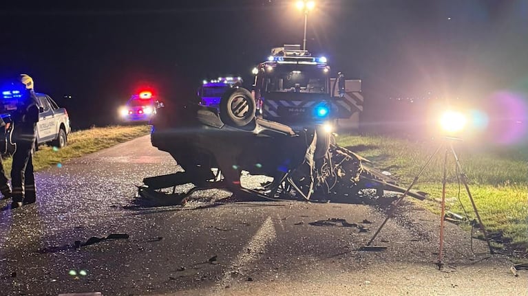 El accidente ocurrió en el kilómetro 86 de la Ruta Provincial 3, entre Las Varillas y San Bartolo.