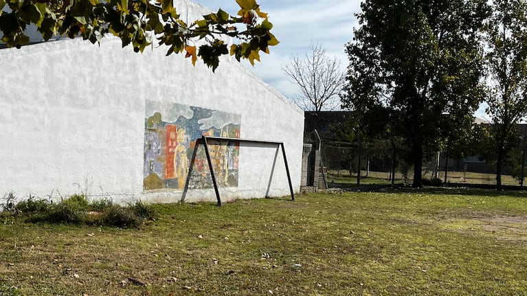 El accidente ocurrió en el patio del Ipem 294 de Jesús María.
