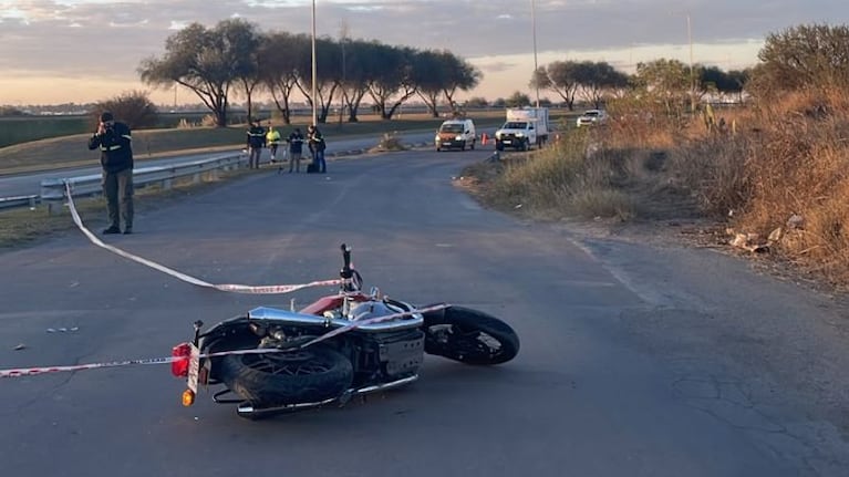 El accidente ocurrió en la colectora de avenida Circunvalación (Foto: Prensa Policía).
