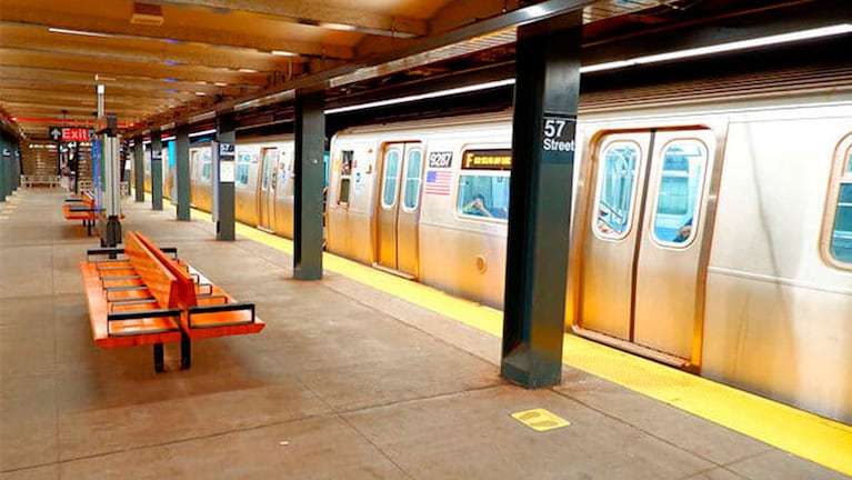 El accidente ocurrió en la estación central de Nueva York.