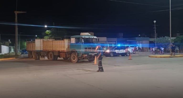 El accidente ocurrió en la localidad de Santa Rosa.