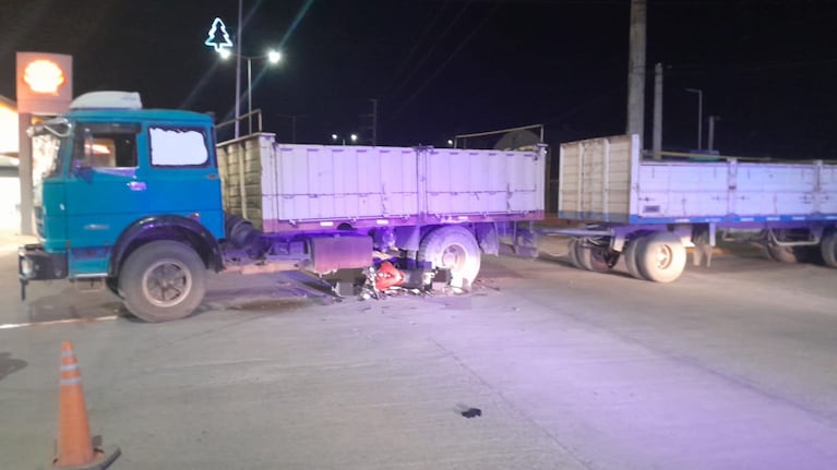 El accidente ocurrió en la localidad de Santa Rosa.