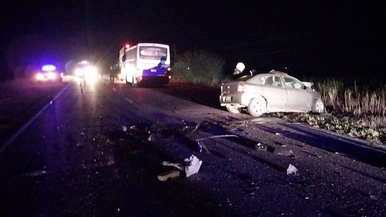 El accidente ocurrió en la madrugada de este lunes.