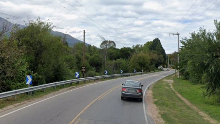El accidente ocurrió en la Ruta Provincial 14, entre Nono y Las Rabonas.