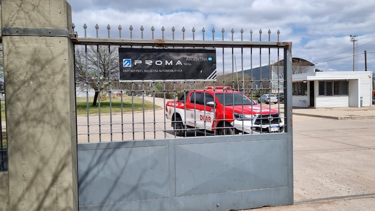 El accidente ocurrió en una empresa metalúrgica de Córdoba.