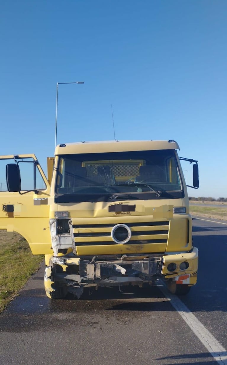 El accidente ocurrió este jueves a la mañana en la Variante Juárez Celman.